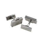 ST. Dupont Valisette Cufflinks // Polished Palladium