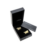 S.T. Dupont Lighter Cufflinks // Yellow Gold