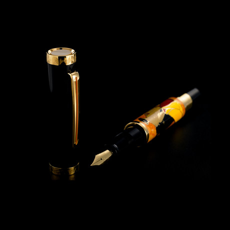 Omas Tauromaquia Fountain Pen // 18K Gold // O09A0073