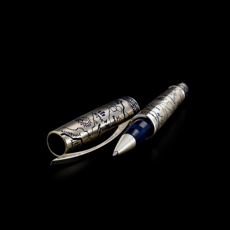 Omas Samo Fountain Pen // Sterling Silver // O09B0011