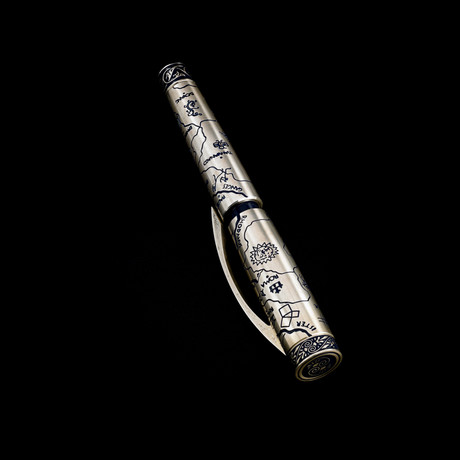 Omas Samo Fountain Pen // Sterling Silver // O09A0074