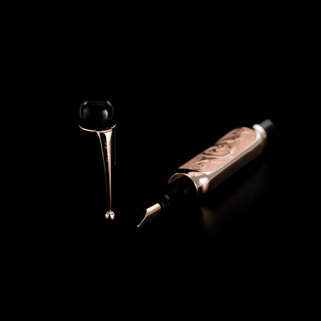 Omas Penna del Dottore Fountain Pen // 18K Rose Gold // O04A0001