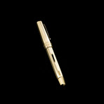 Omas Arte Italiana Milord Roller Ball Pen // 18K Yellow Gold // O01B0008