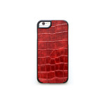Alligator iPhone Case // Red (5/5S)
