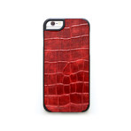 Alligator iPhone Case // Red (5/5S)