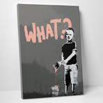 What? (16"W x 20"H x 0.75"D)