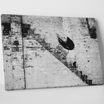 Stroller On Stairs (20"W x 16"H x 0.75"D)