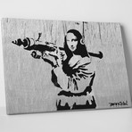 Mona Is Armed #2 (20"W x 16"H x 0.75"D)