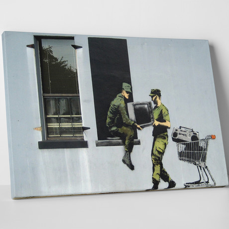 Looting (20"W x 16"H x 0.75"D)