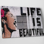 Life Is Beautiful (20"W x 16"H x 0.75"D)