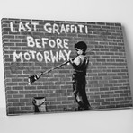 Last Graffiti (20"W x 16"H x 0.75"D)