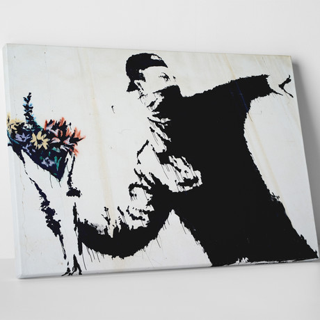 Flower Thrower (20"W x 16"H x 0.75"D)