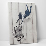 Falling Girl (16"W x 20"H x 0.75"D)