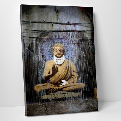 Bruised Buddha (16"W x 20"H x 0.75"D)