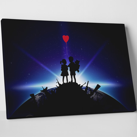 Boy Meets Girl #3 (20"W x 16"H x 0.75"D)