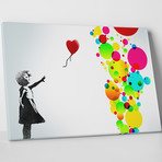 Balloon Girl (20"W x 16"H x 0.75"D)