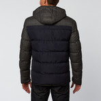 Heavy Puffer Jacket + Toggle // Navy (L)