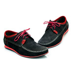 Moc-Toe Derby // Red (Euro: 42)