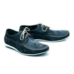 Moc-Toe Derby // Navy (Euro: 43)