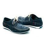 Moc-Toe Derby // Navy (Euro: 43)