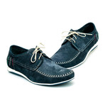 Moc-Toe Derby // Navy (Euro: 43)