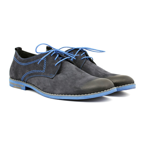 Derby // Navy + Cornflower Blue (Euro: 40)