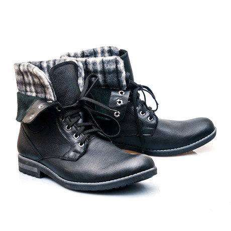 Convertible Boot // Black (Euro: 40)