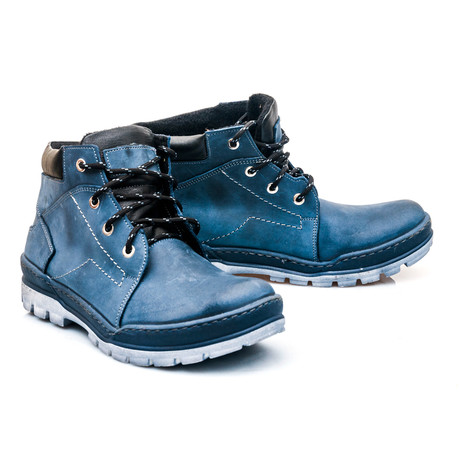 Rugged Ankle Boot // Navy (Euro: 40)