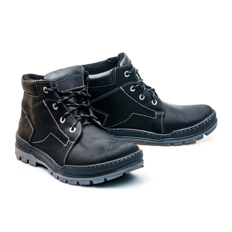 Rugged Ankle Boot // Black (Euro: 40)