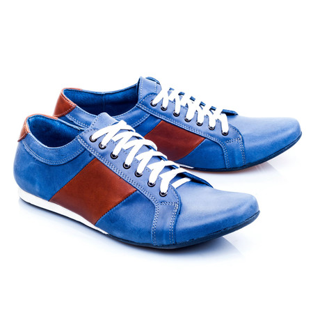 Two Tone Sneaker // Blue (Euro: 40)