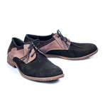 Two Tone Derby // Black + Taupe (Euro: 43)