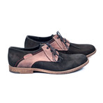 Two Tone Derby // Black + Taupe (Euro: 43)