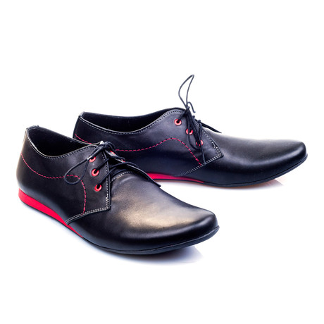 Casual Derby // Navy + Red (Euro: 40)