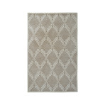 Moroccan Trellis Empire Scroll // Beige