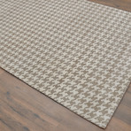 Modern Marvel Houndstooth (Camel + Beige)