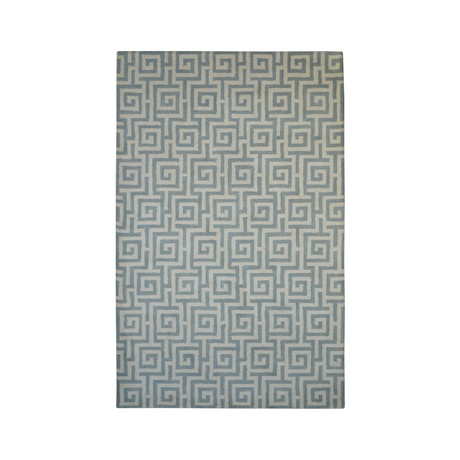 Modern Marvel Greek Key (Gray + Ivory)