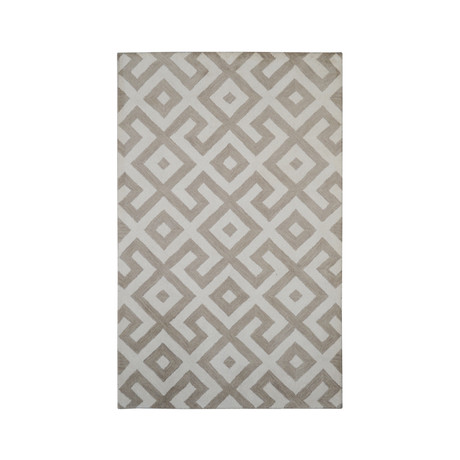 Modern Marvel Devin // Beige + Ivory (5' L x 8' H)