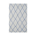 Moroccan Shag Trellis // Blue Ivory (Blue Ivory)
