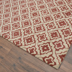 Moroccan Star Trellis (Camel)