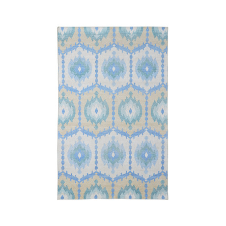 Knotted Silk // Yellow Ikat