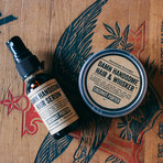 Hair + Whisker Wax Kit