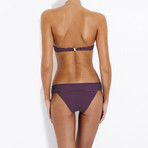 Jerry Bikini // Black Cherry Micro Dot (S)