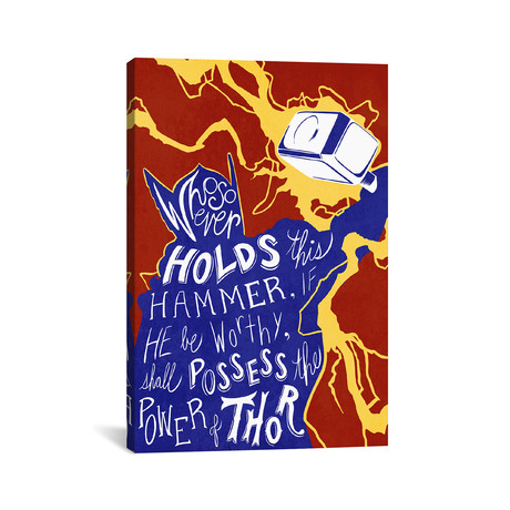 Power of Thor (18"W x 26"H x 0.75"D)