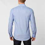 Dress Shirt // Light Blue + Navy Dot (S)