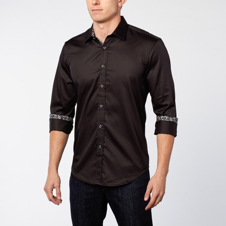 Classic Button-Up // Black (S)