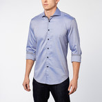 Dress Shirt // Blue + Navy (XL)