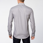 Dress Shirt // Steel Grey + Navy (XL)