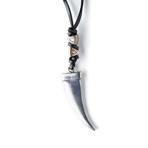 Leather Talon Bracelet // Black