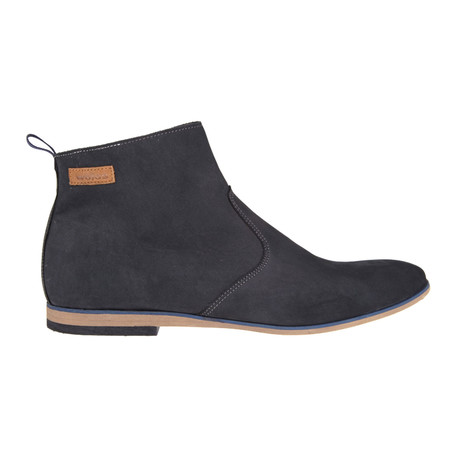 Nubuck Ankle Boot // Black (Euro: 40) - Wojas Shoes - Touch of Modern