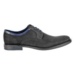 Nubuck Contrast Derby // Black (Euro: 43)